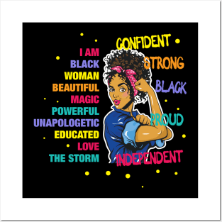 Educated Black Girl Magic Posters and Art